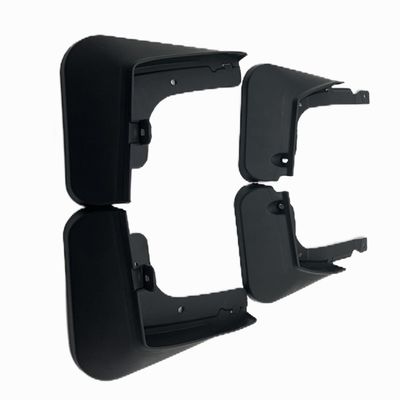 4pcs EX6 Weltmeister Flaps de boue noir mat avant arrière kit de boue pour une protection complète