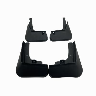 4pcs EX6 Weltmeister Flaps de boue noir mat avant arrière kit de boue pour une protection complète