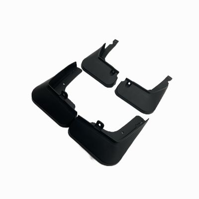 4pcs EX6 Weltmeister Flaps de boue noir mat avant arrière kit de boue pour une protection complète